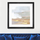 Abstract Coastland I by Victoria Borges on GIANT ART - gold landscapes & seascapes abstract