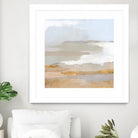 Abstract Coastland II by Victoria Borges on GIANT ART - gold landscapes & seascapes abstract