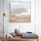 Abstract Coastland II by Victoria Borges on GIANT ART - gold landscapes & seascapes abstract