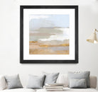 Abstract Coastland II by Victoria Borges on GIANT ART - gold landscapes & seascapes abstract