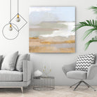 Abstract Coastland II by Victoria Borges on GIANT ART - gold landscapes & seascapes abstract