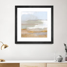Abstract Coastland II by Victoria Borges on GIANT ART - gold landscapes & seascapes abstract