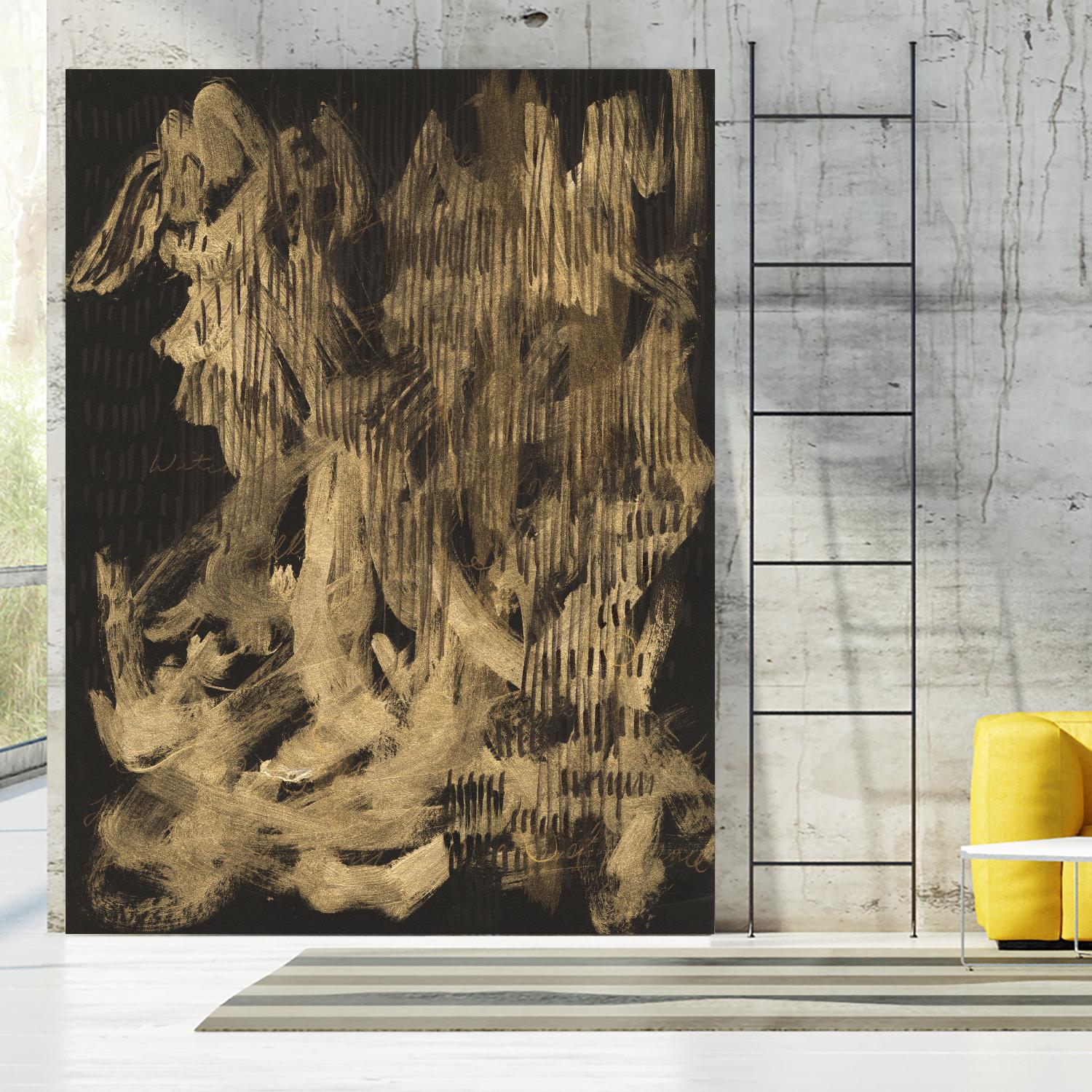 Witchery by Lori Arbel on GIANT ART - gold abstract abstract