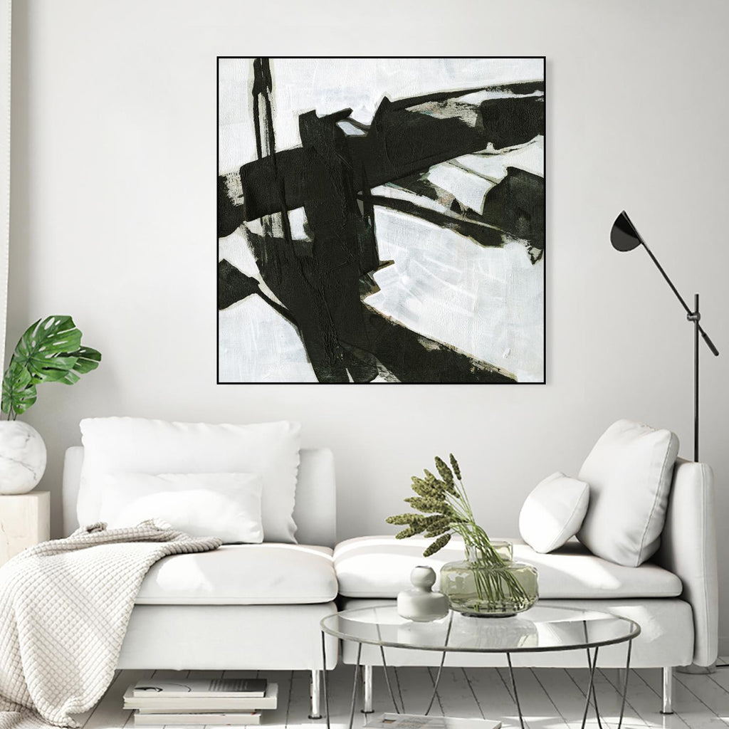 Ode an Kline I by Jennifer Goldberger on GIANT ART - white abstract abstract