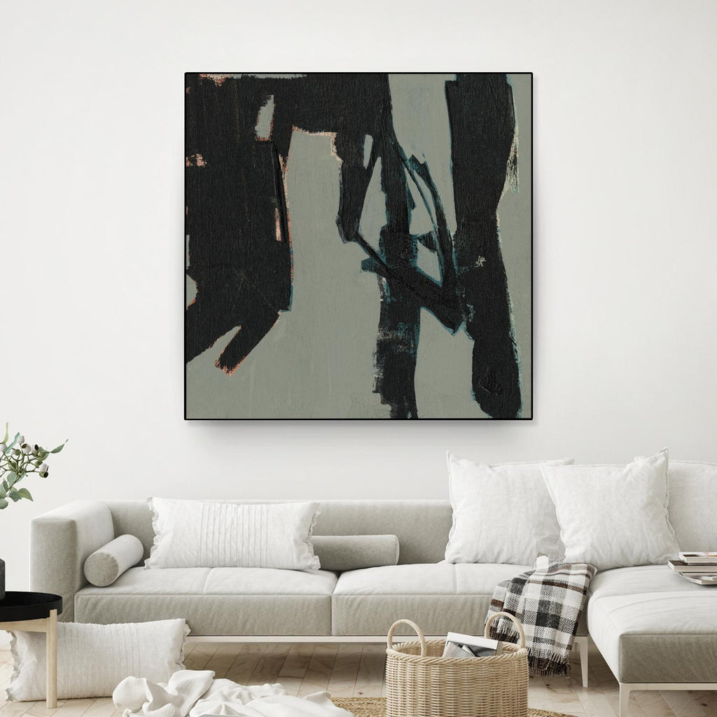 Ode an Kline VIII by Jennifer Goldberger on GIANT ART - black abstract abstract