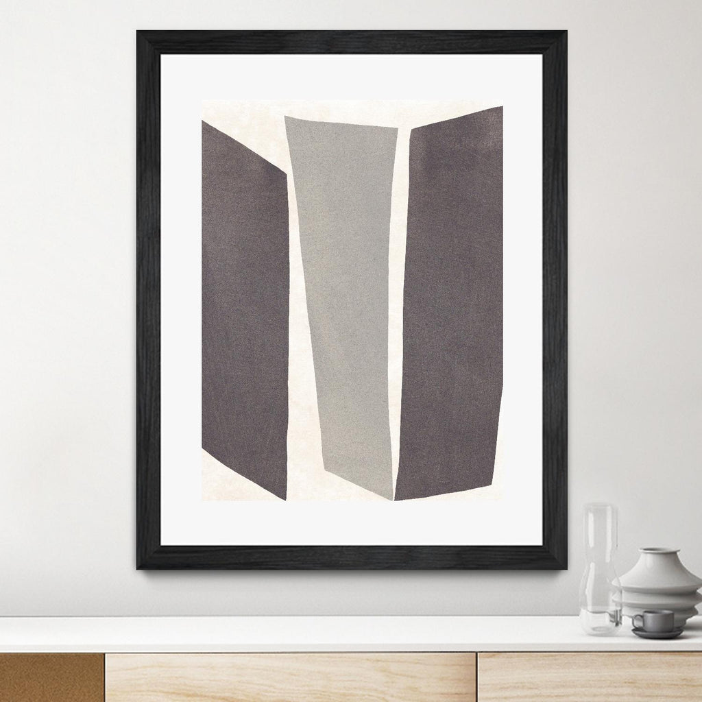 Colorblock Artifact II by June Vess on GIANT ART - white abstract abstract