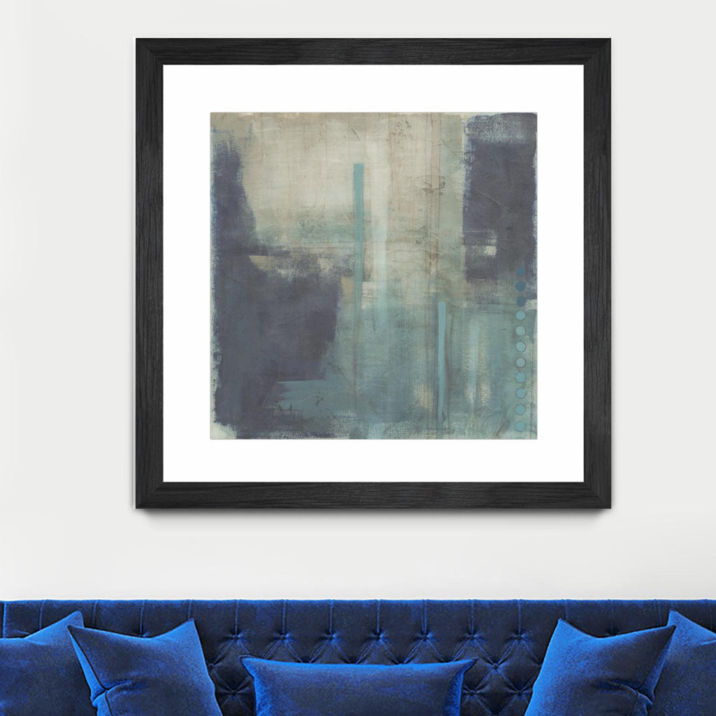 Crossfade II by June Erica Vess on GIANT ART - blue abstract