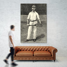 Harpers Weekly Tennis II by Unknown on GIANT ART - black leisure