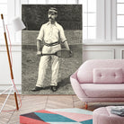 Harpers Weekly Tennis II by Unknown on GIANT ART - black leisure