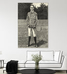 Harpers Weekly Tennis III by Unknown on GIANT ART - black leisure