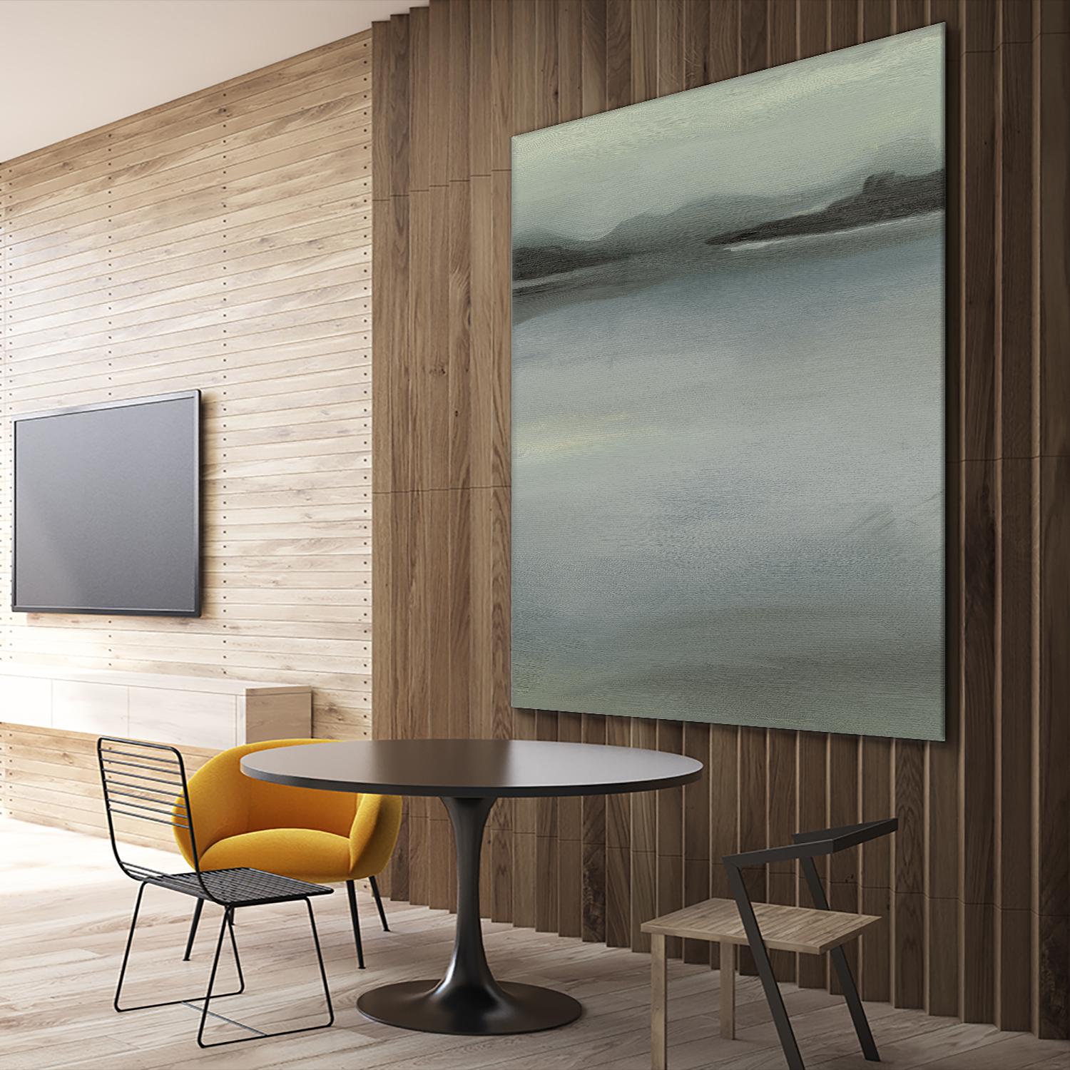 Abstract Horizon V by Ethan Harper on GIANT ART - blue abstract