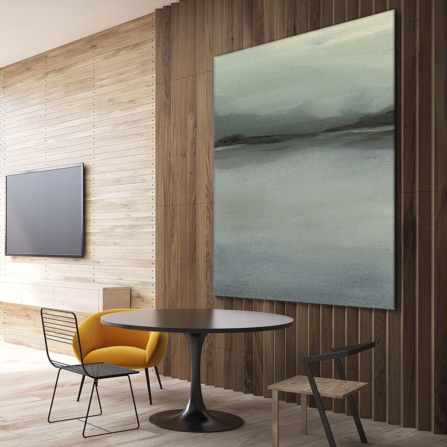 Abstract Horizon VI by Ethan Harper on GIANT ART - blue abstract