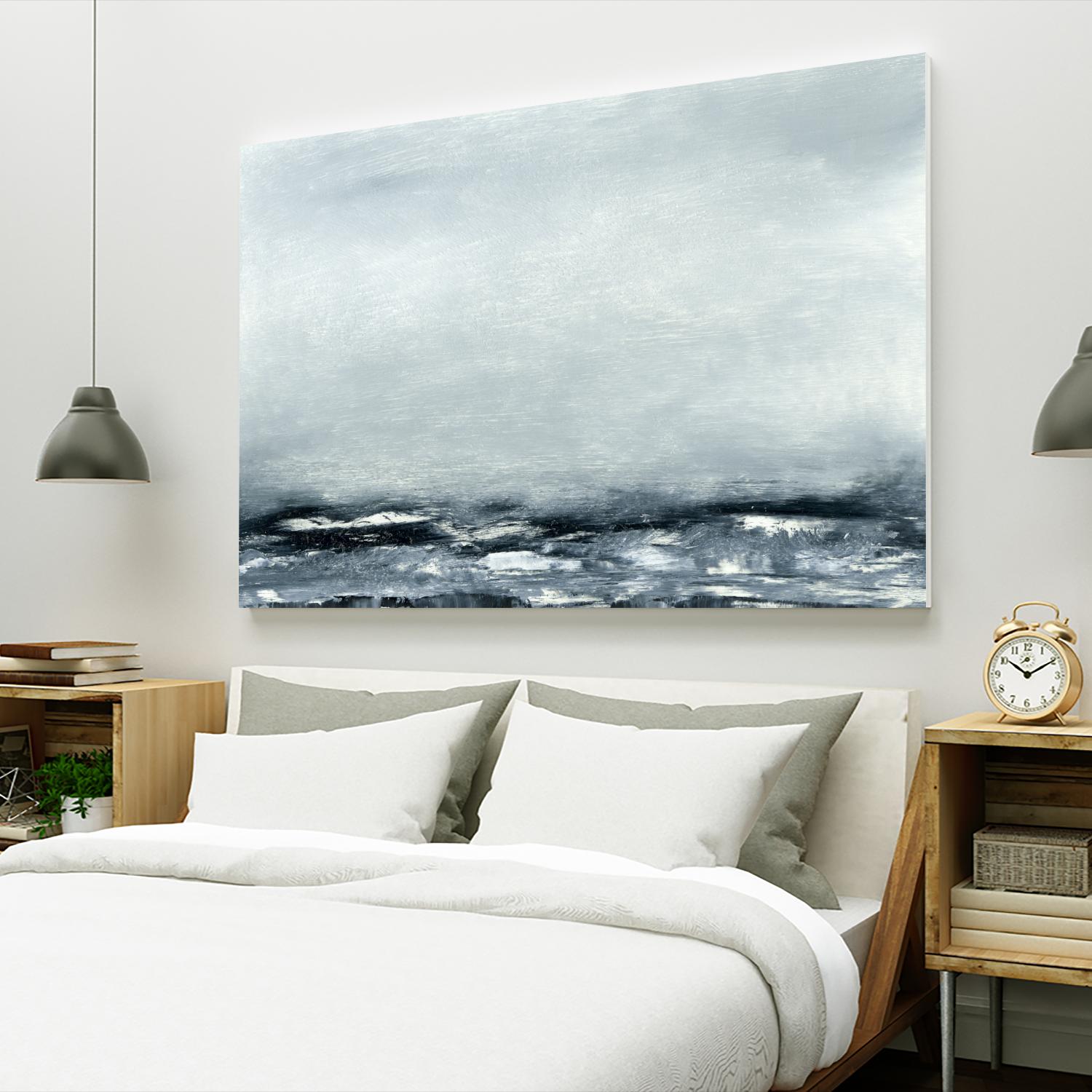 Sea View IV by Sharon Gordon on GIANT ART - blue costal ocean