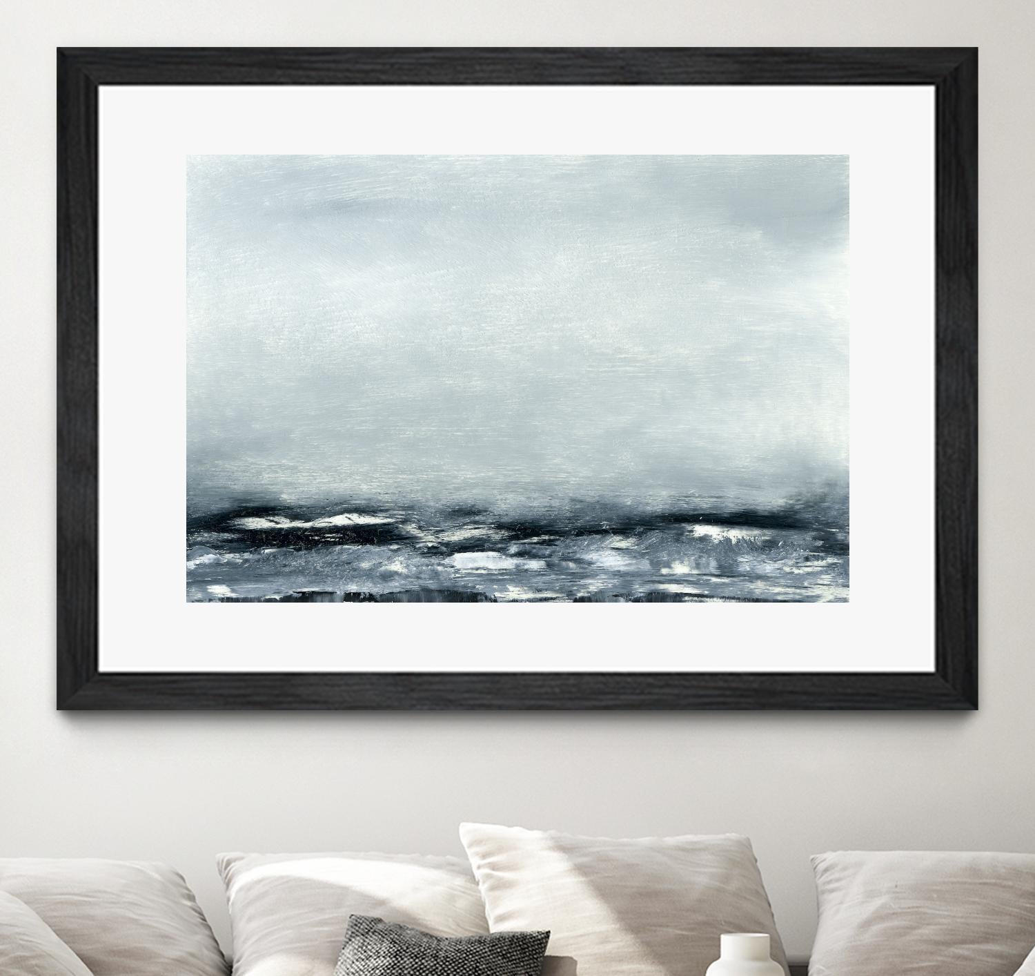 Sea View IV by Sharon Gordon on GIANT ART - blue costal ocean