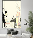 Arte Deco Fashion I by Unknown on GIANT ART - fashion