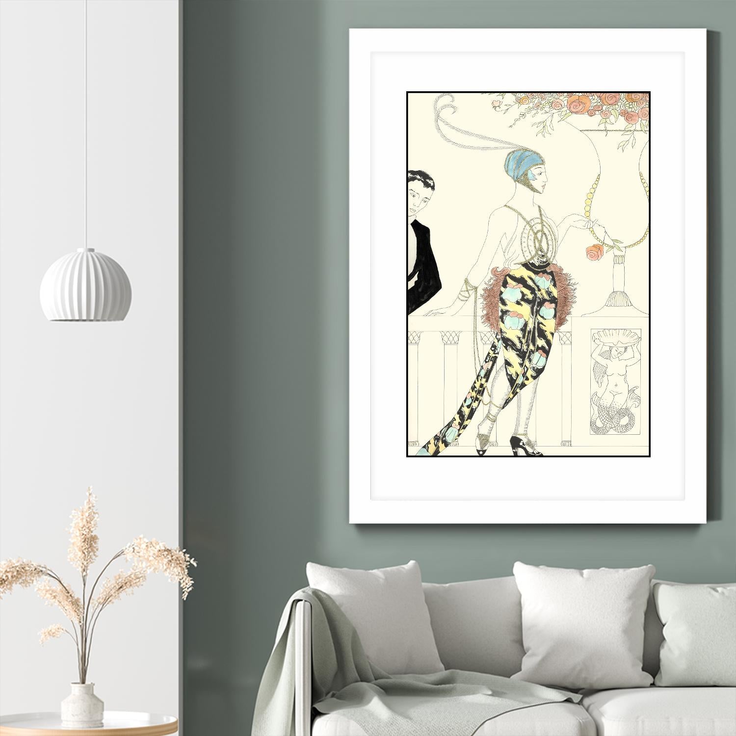 Arte Deco Fashion II by Unknown on GIANT ART - fashion