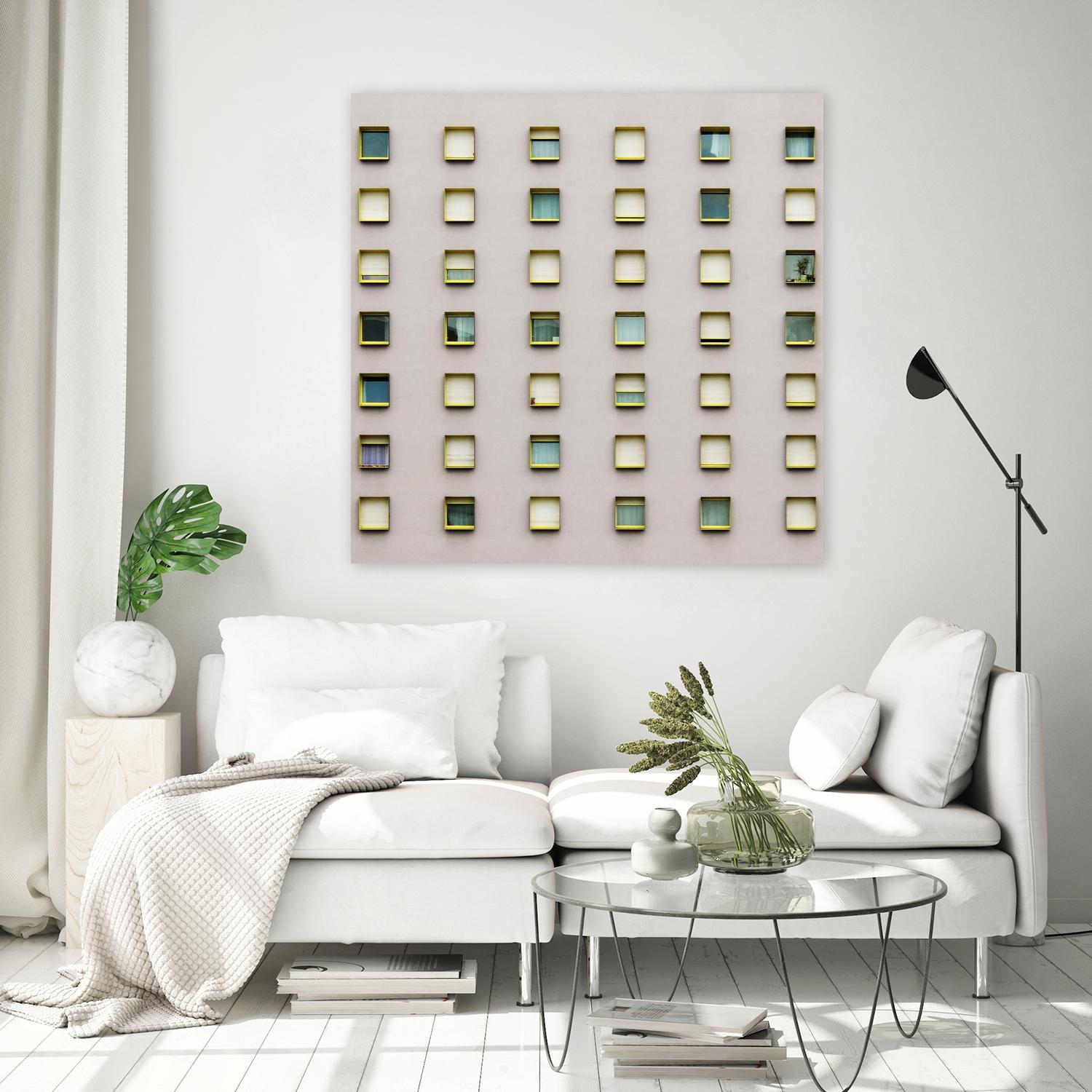 Windows II by Pexels on GIANT ART - yellow architectural