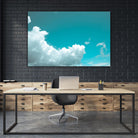 Blue sky by Pexels on GIANT ART - white photo art