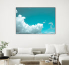 Blue sky by Pexels on GIANT ART - white photo art