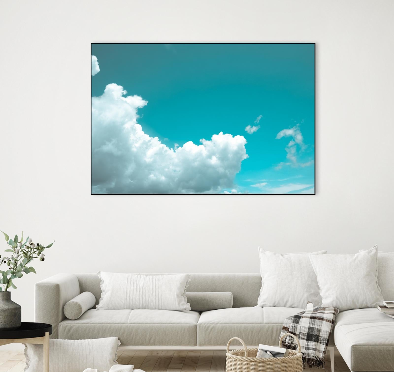 Blue sky by Pexels on GIANT ART - white photo art