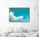 Blue sky by Pexels on GIANT ART - white photo art