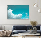 Blue sky by Pexels on GIANT ART - white photo art