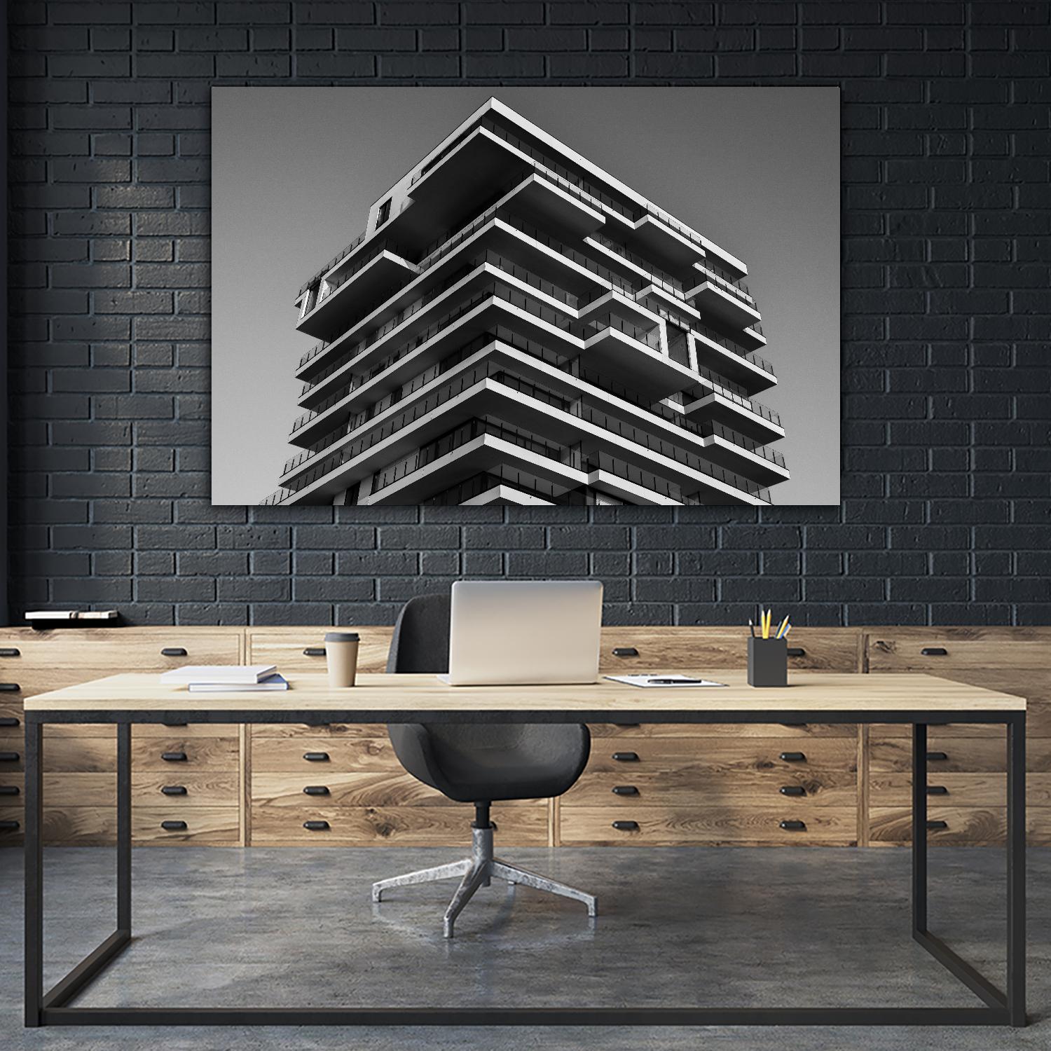 Architectural tower by Pexels on GIANT ART - white architectural