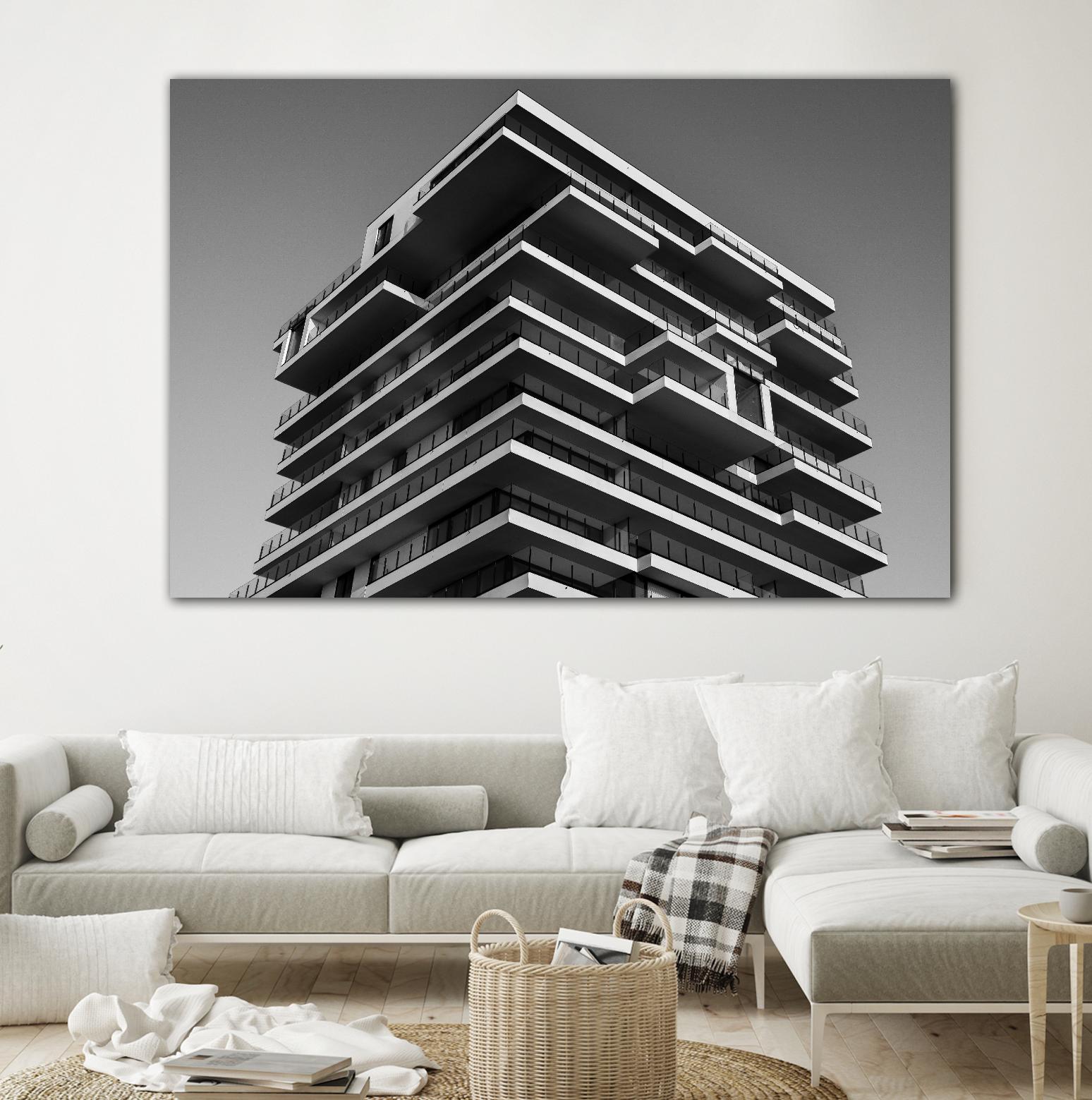 Architectural tower by Pexels on GIANT ART - white architectural