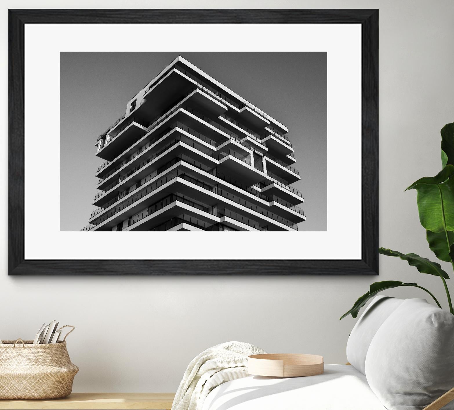 Architectural tower by Pexels on GIANT ART - white architectural