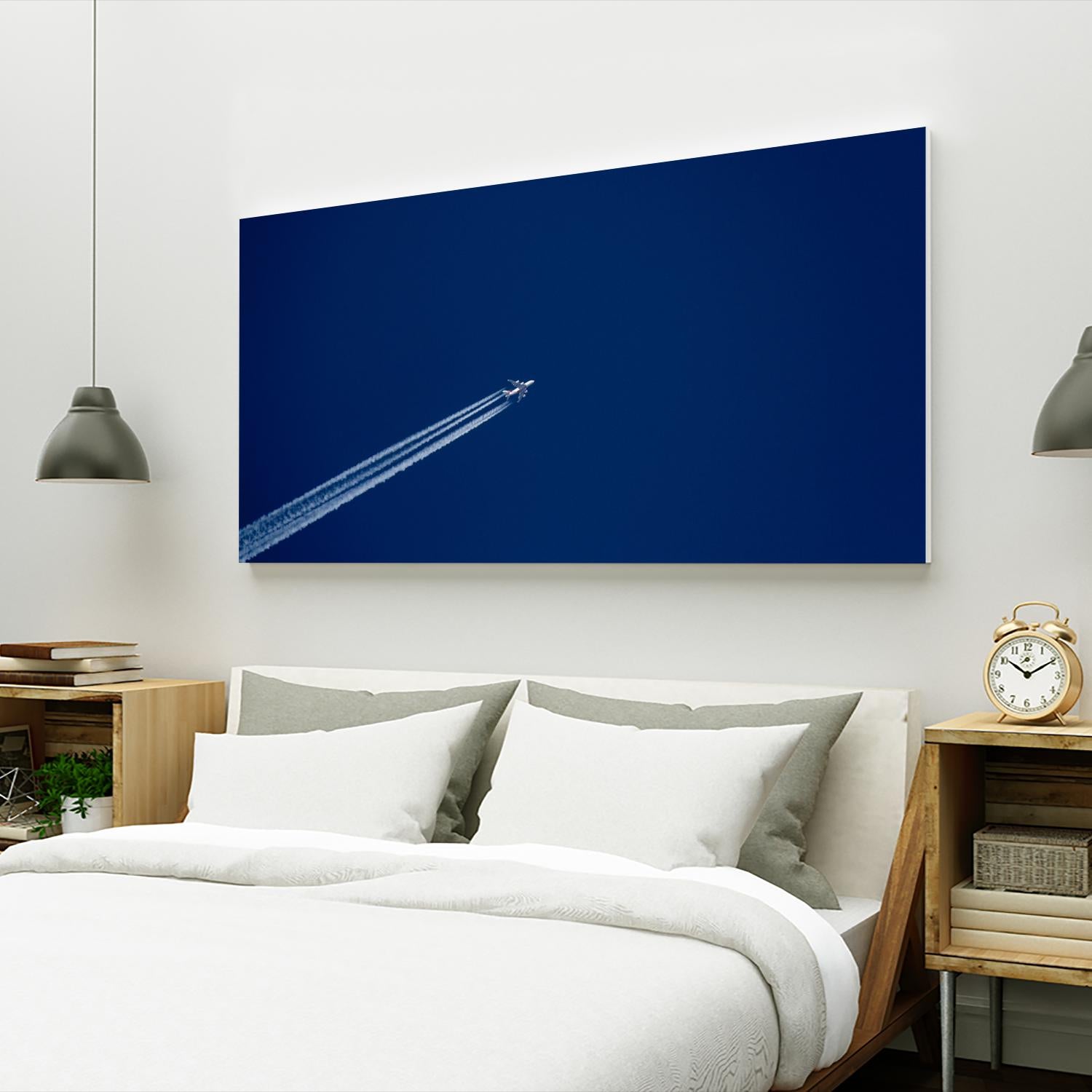 Contrails by Pexels on GIANT ART - white vehicle