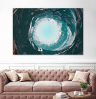 High tide illusion by Pexels on GIANT ART - white photo art