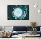 High tide illusion by Pexels on GIANT ART - white photo art