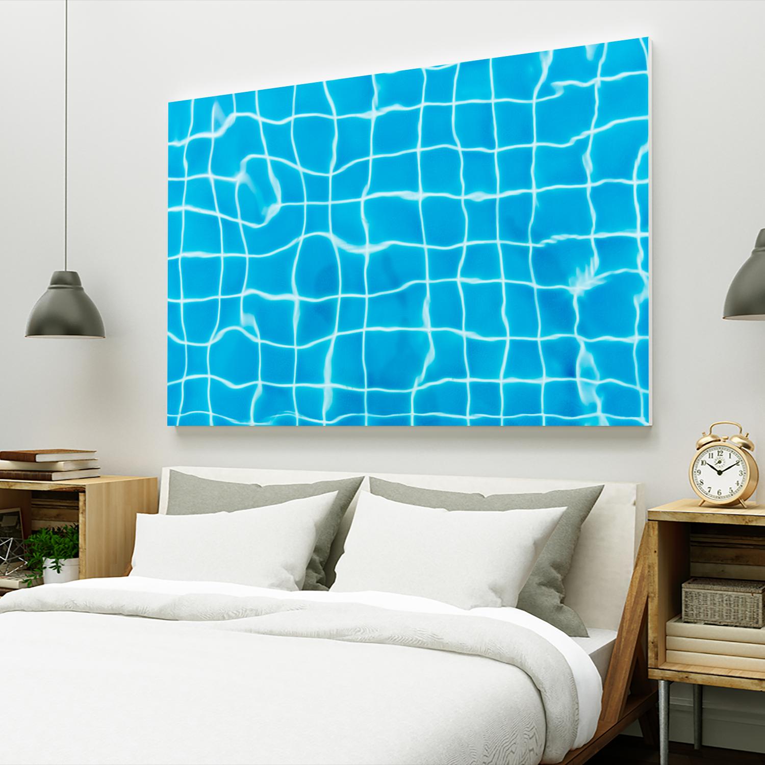 Pool lines by Pexels on GIANT ART - white leisure