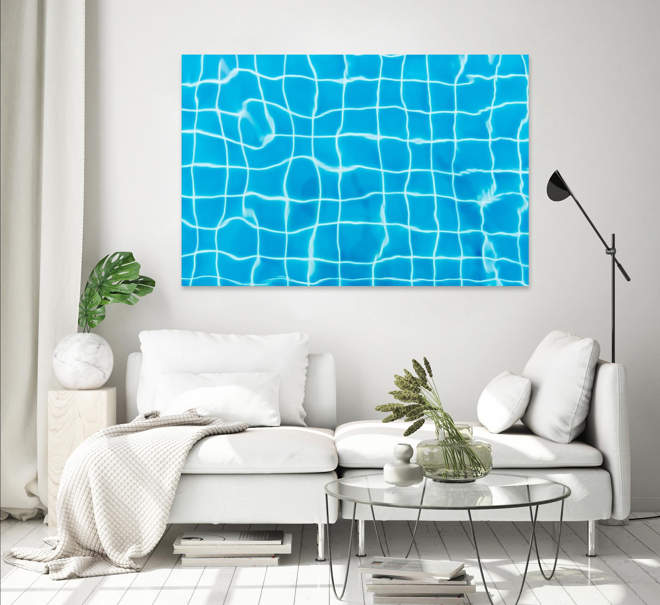 Pool lines by Pexels on GIANT ART - white leisure pool