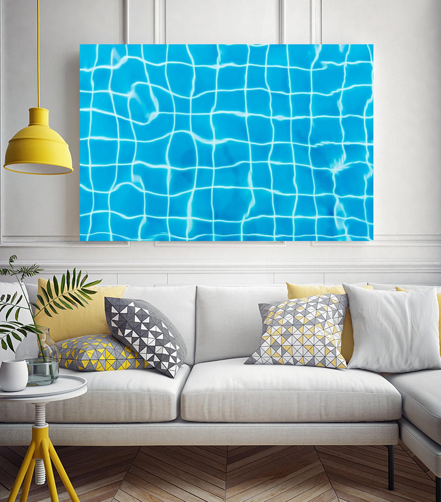 Pool lines by Pexels on GIANT ART - white leisure pool