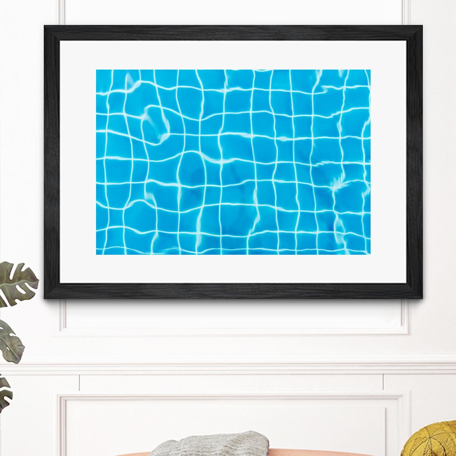 Pool lines by Pexels on GIANT ART - white leisure pool