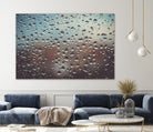 Rain drops by Pexels on GIANT ART - brown photo art