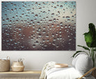 Rain drops by Pexels on GIANT ART - brown photo art