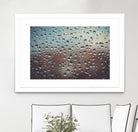 Rain drops by Pexels on GIANT ART - brown photo art