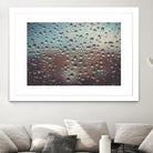 Rain drops by Pexels on GIANT ART - brown photo art