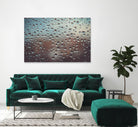 Rain drops by Pexels on GIANT ART - brown photo art