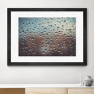 Rain drops by Pexels on GIANT ART - brown photo art