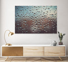 Rain drops by Pexels on GIANT ART - brown photo art