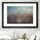 Rain drops by Pexels on GIANT ART - brown photo art
