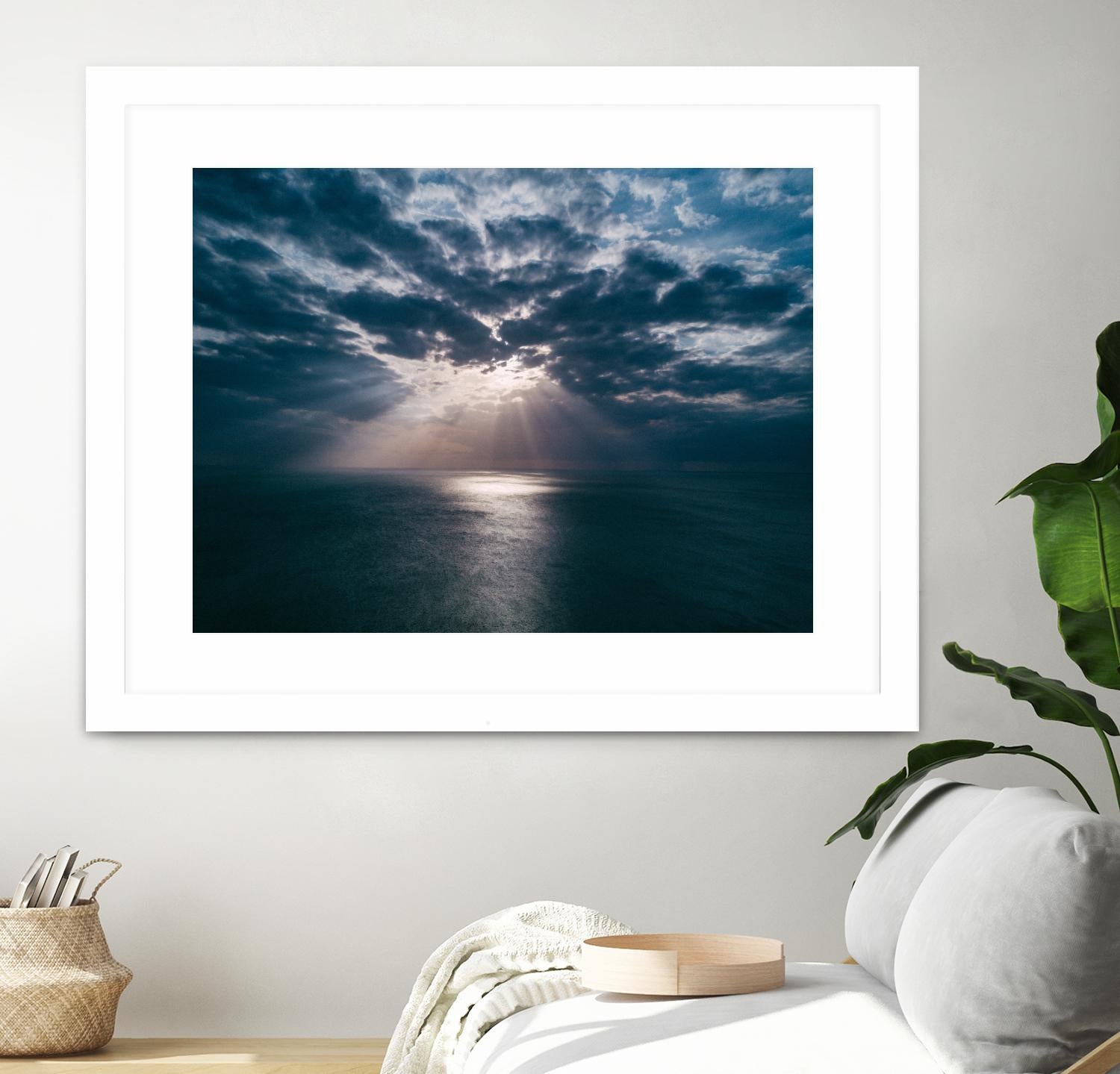 Blessed by Pexels on GIANT ART - white sea scene