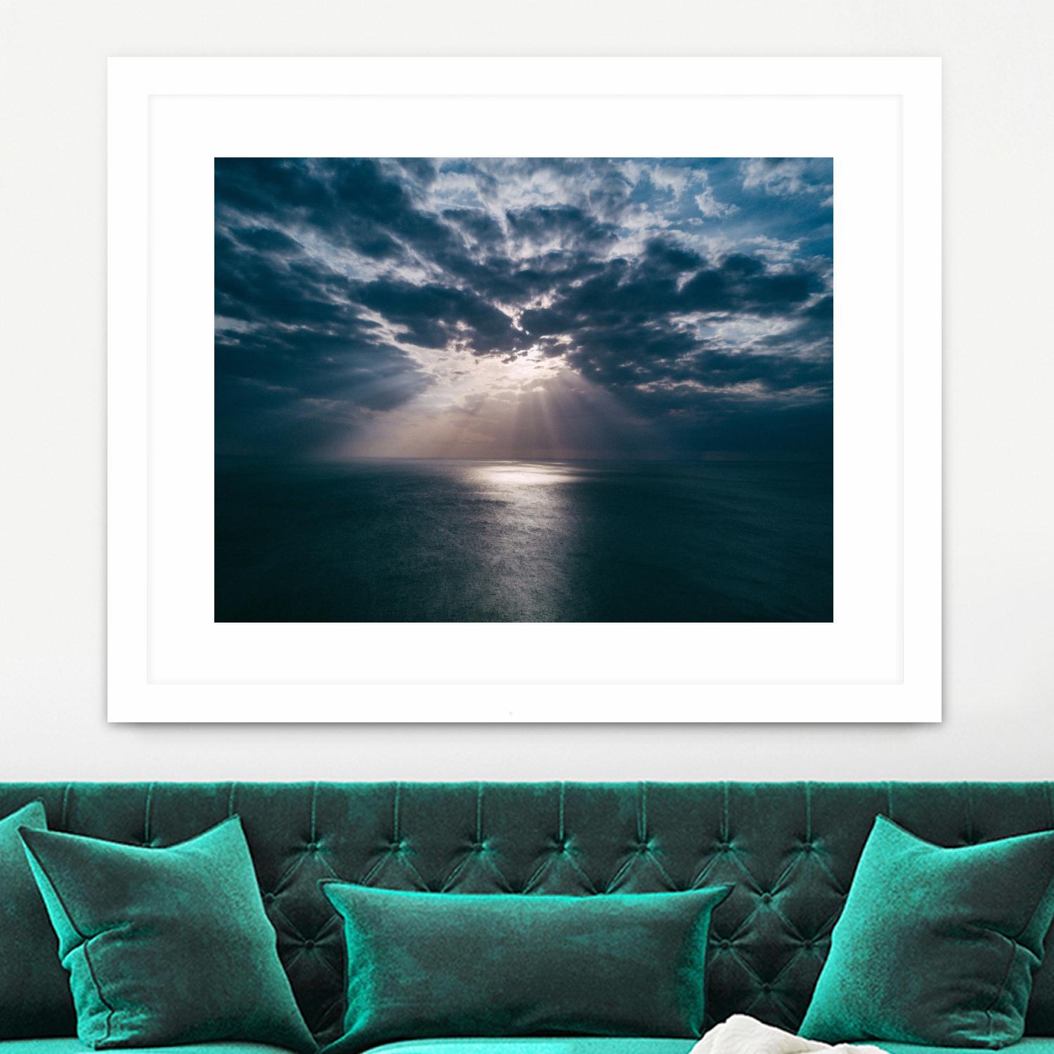 Blessed by Pexels on GIANT ART - white sea scene