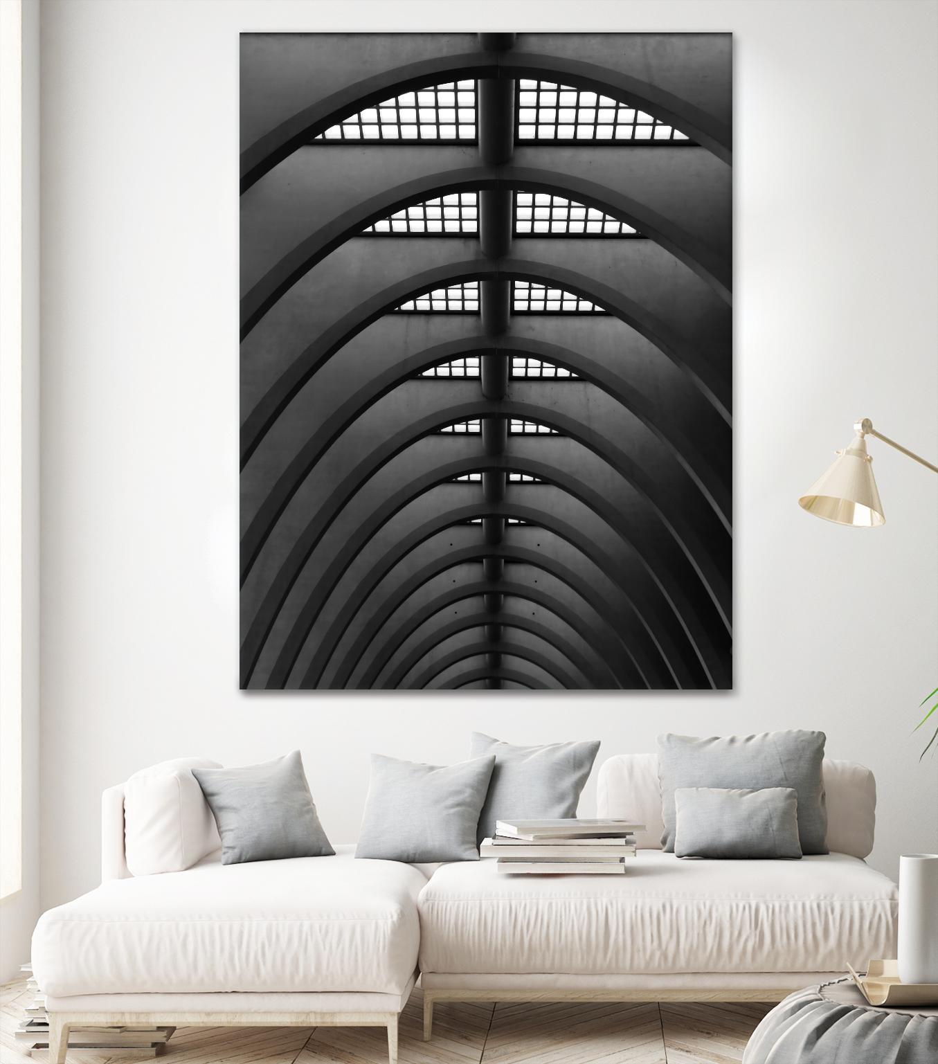 Ceiling by Pexels on GIANT ART - white architectural