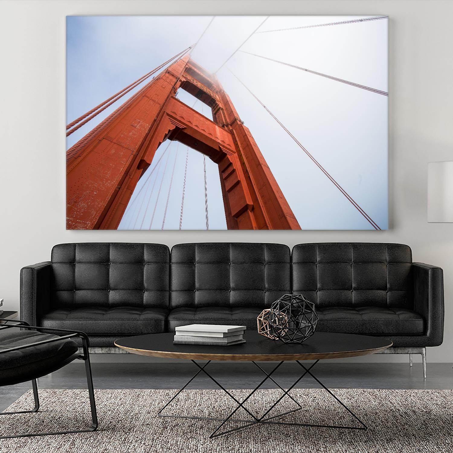 Bridge view by Pexels on GIANT ART - white architectural
