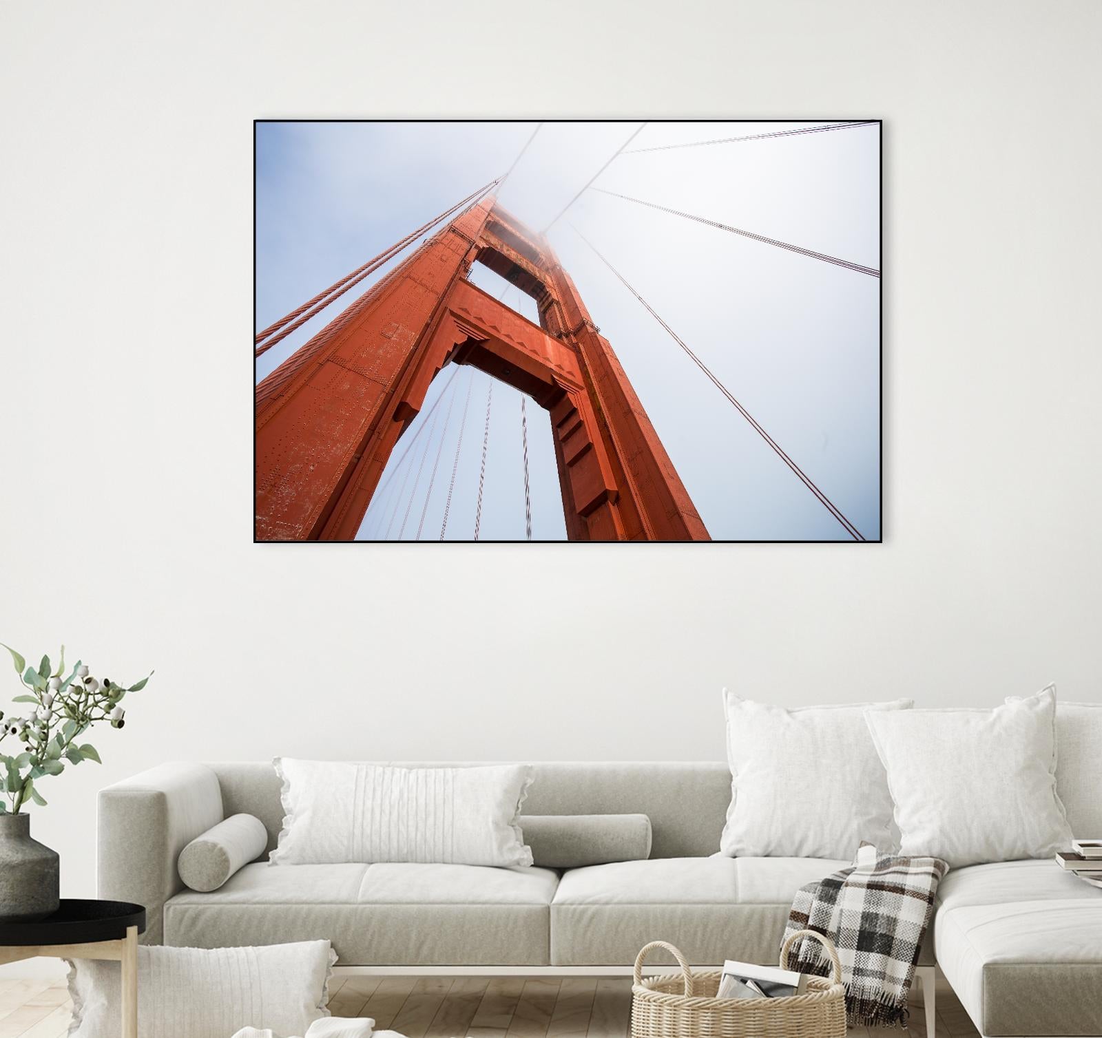 Bridge view by Pexels on GIANT ART - white architectural