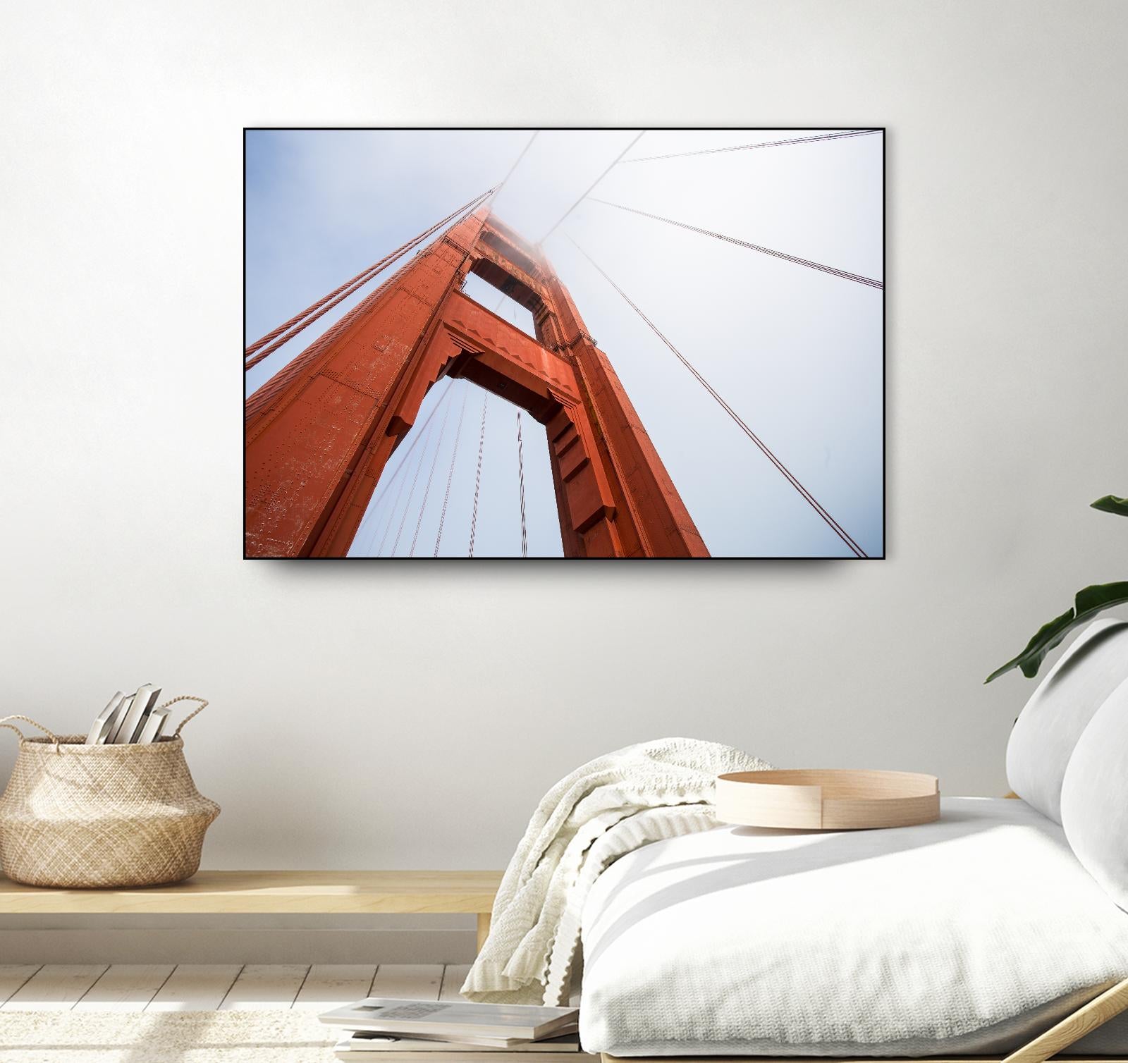 Bridge view by Pexels on GIANT ART - white architectural